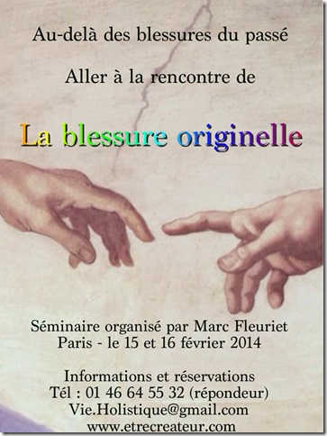 Affiche - Séminaire Au-delà des blessures - 15&16022014