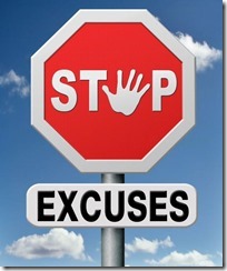 Stop aux excuses